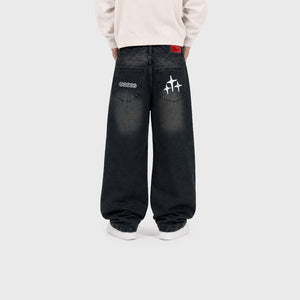 Jean Baggy Negro Triple Star (Collection 04)