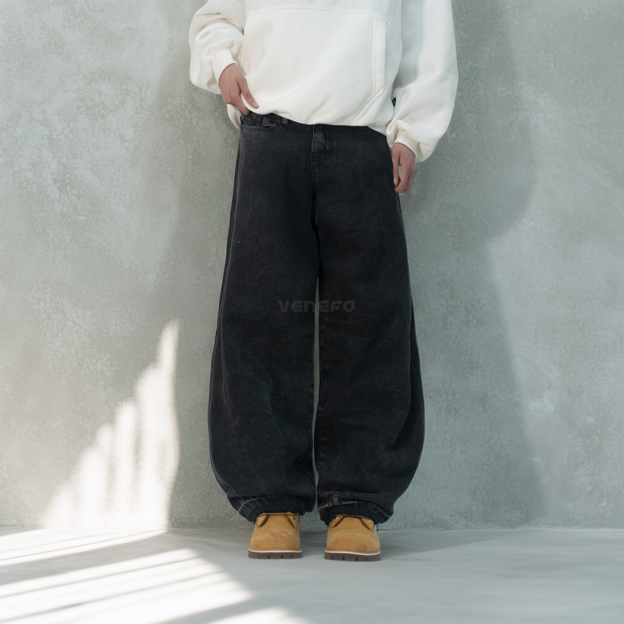 Jean Ultra Baggy Negro XXIII