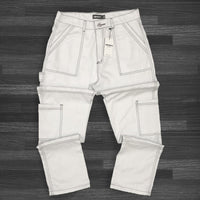 Pantalón Baggy Blanco