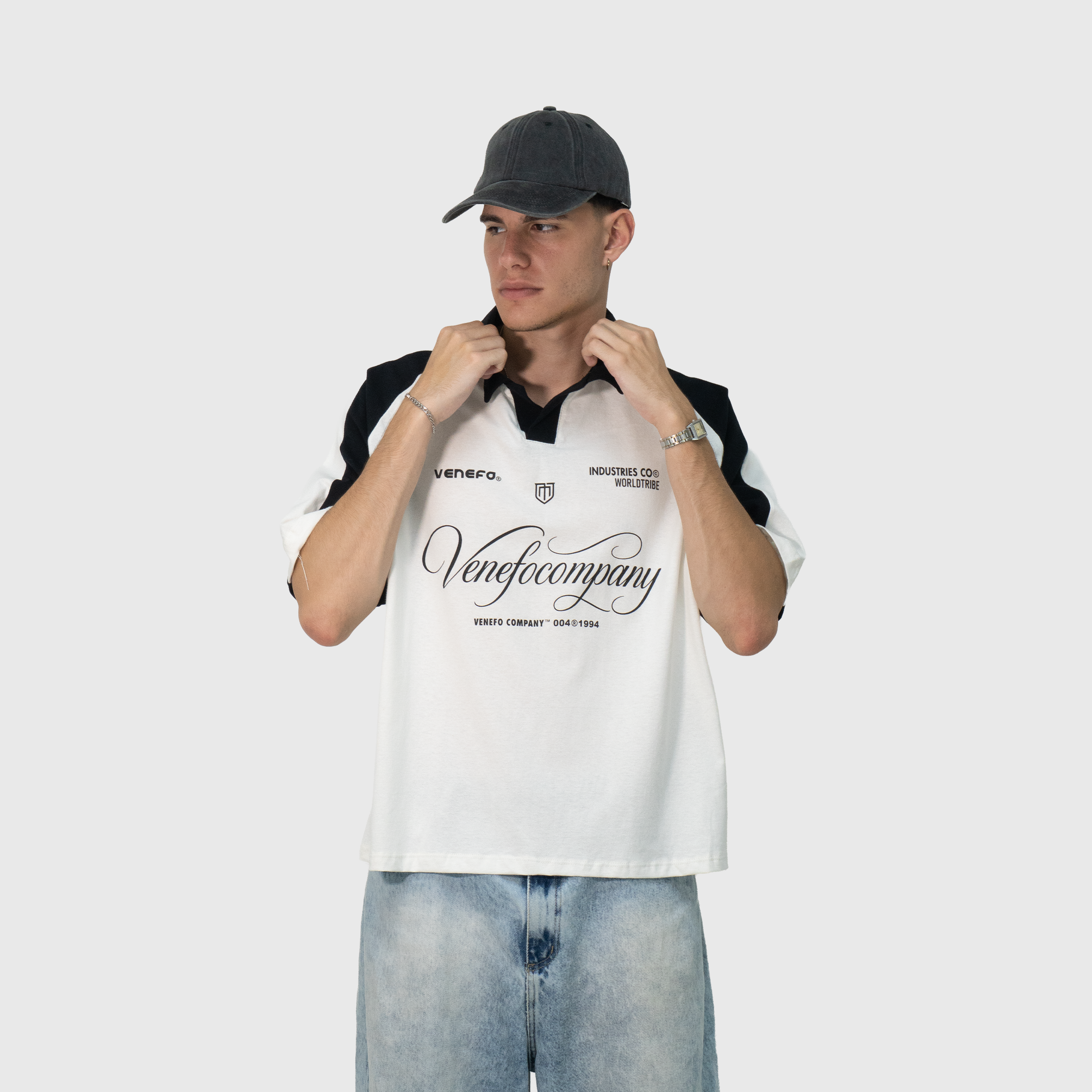 Polo CMPNY B&N (Oversize)