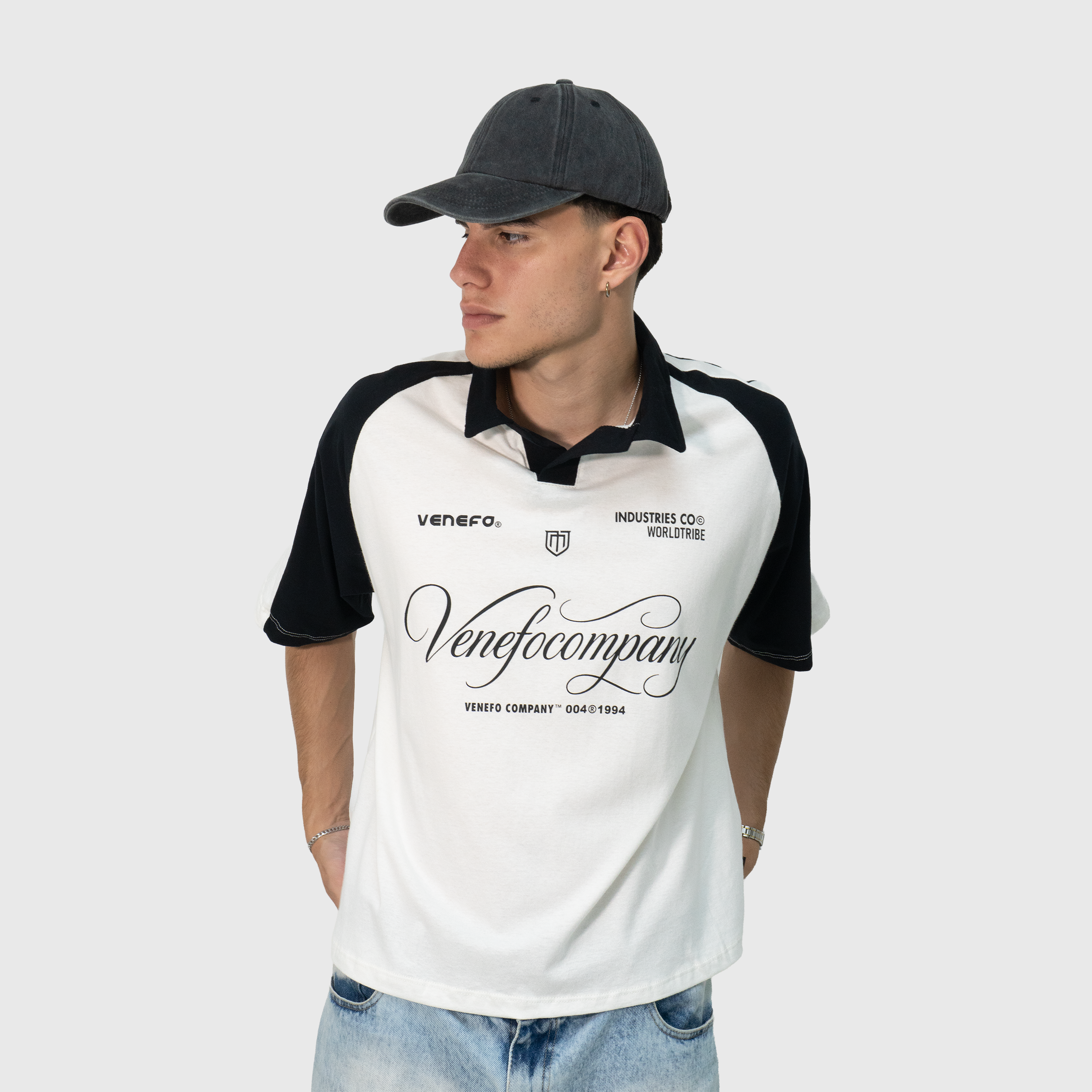 Polo CMPNY B&N (Oversize)