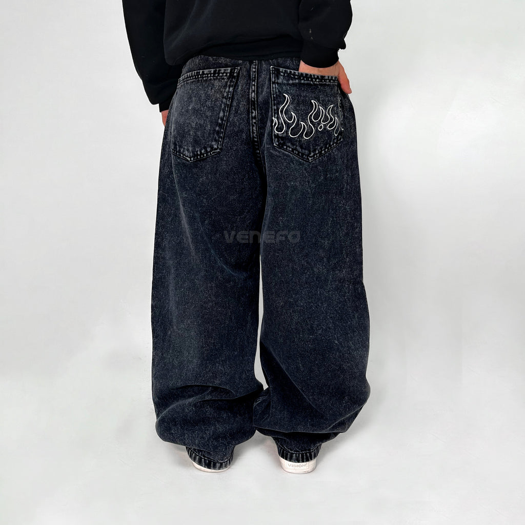 Jean Ultra Baggy Negro XI