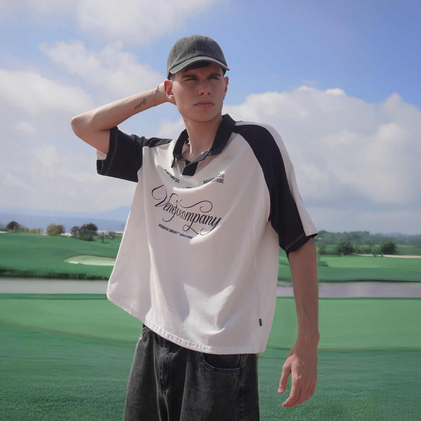 Polo CMPNY B&N (Oversize)