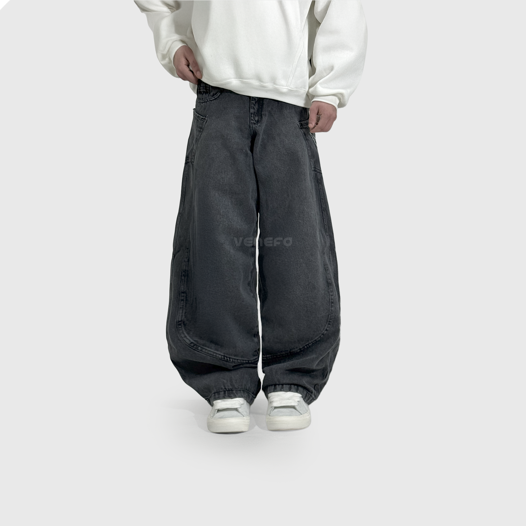 Jean Ultra Baggy Negro XX