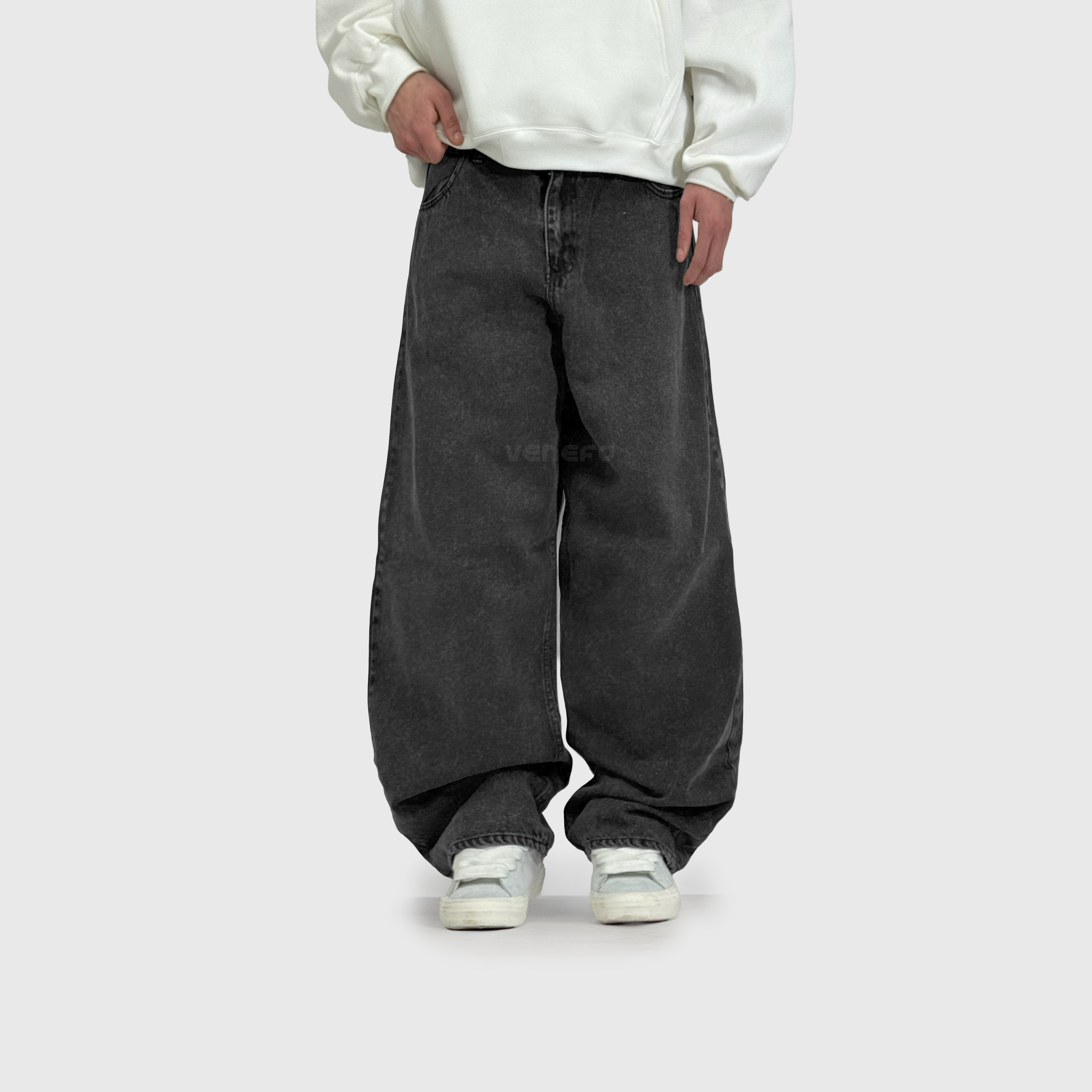 Jean Ultra Baggy Negro XIX