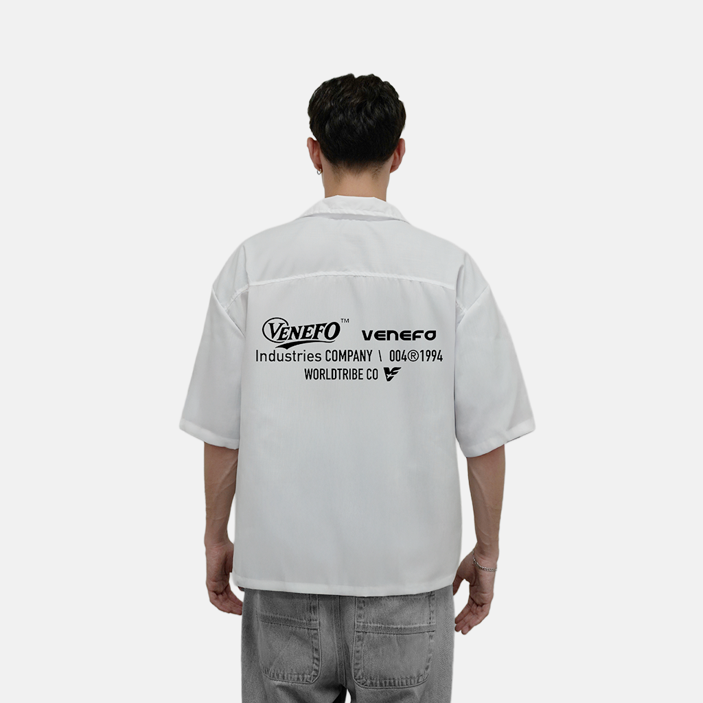 Camisa VC Industries (Oversize) (Blanca)