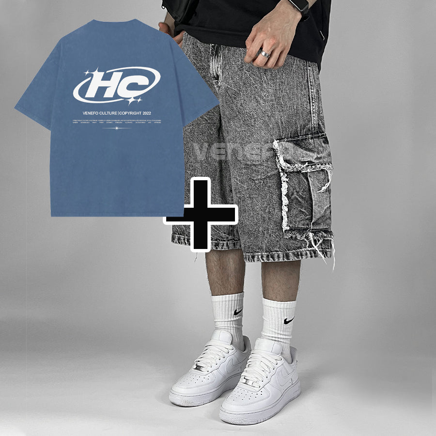 Bermuda Negra III + Remera Hc