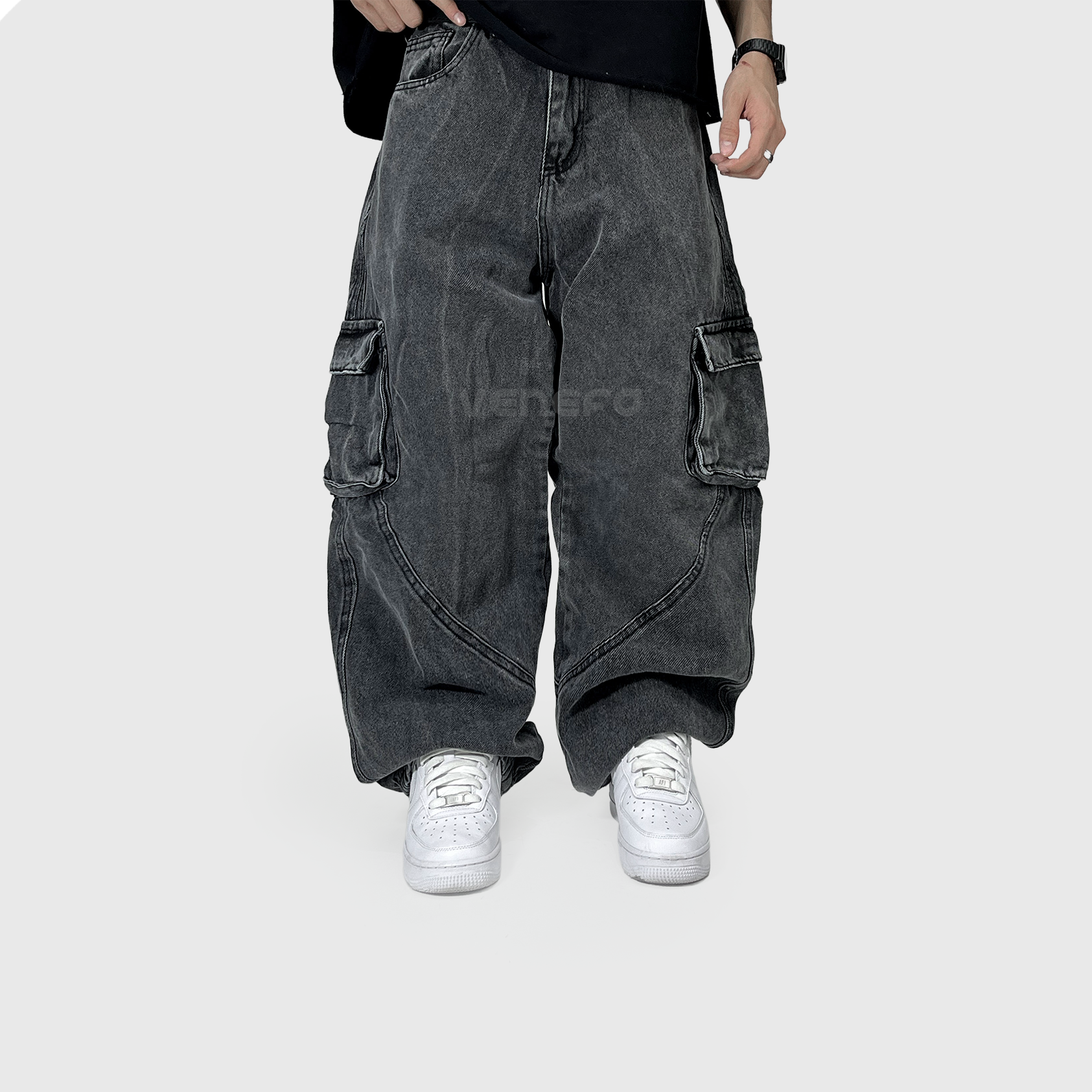 Jean Ultra Baggy Negro IV