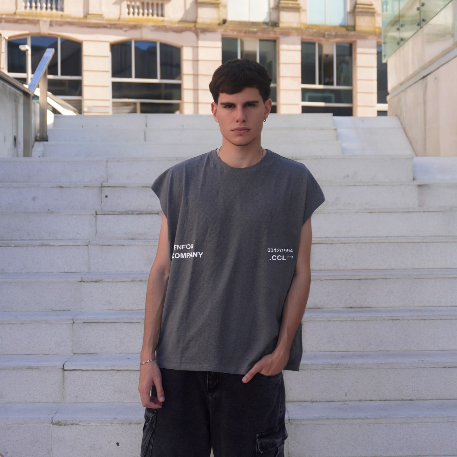 Musculosa .CCL (Oversize) (Gris)