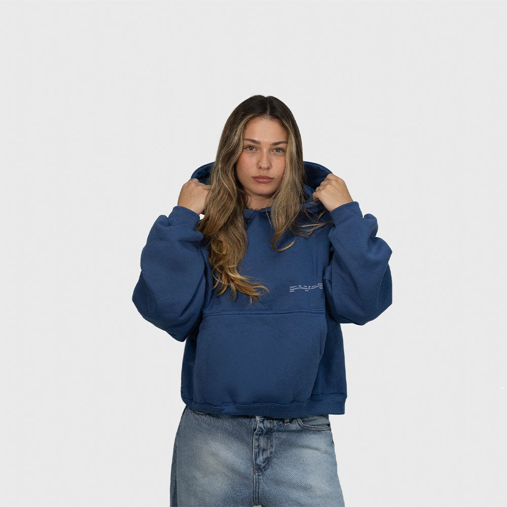 Hoodie VENEFO (Oversize) (Azul)