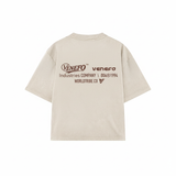 Remera VC Industries (Oversize) (Beige Claro)