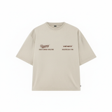 Remera VC Industries (Oversize) (Beige Claro)