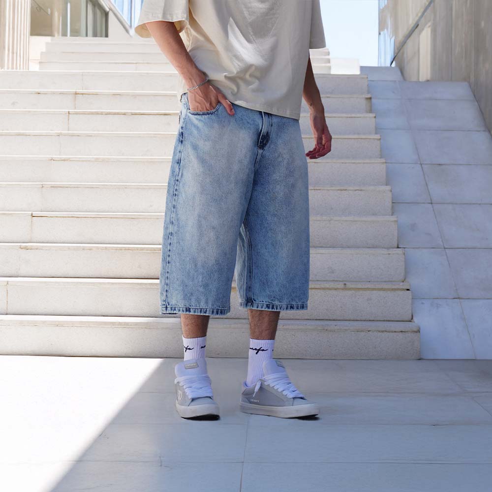 Bermuda Baggy 3/4 Denim I