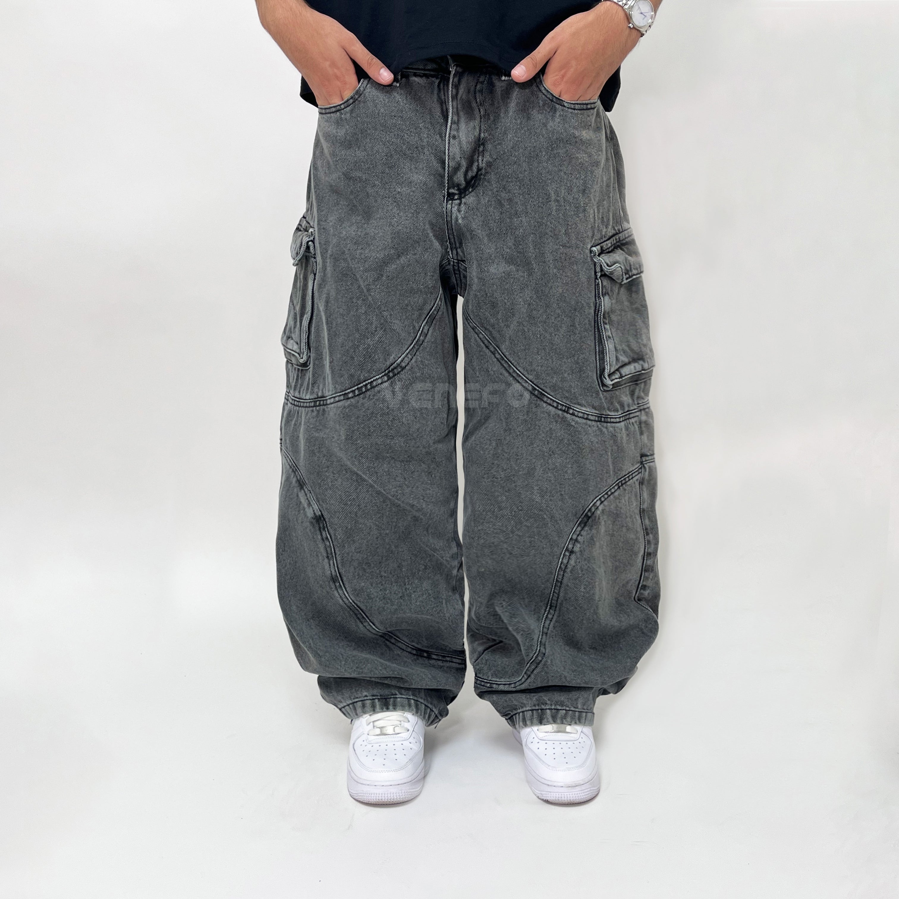 Jean Ultra Baggy Negro VI