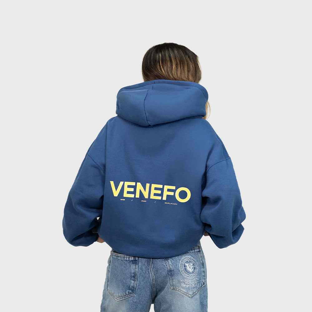 Hoodie VENEFO (Oversize) (Azul)