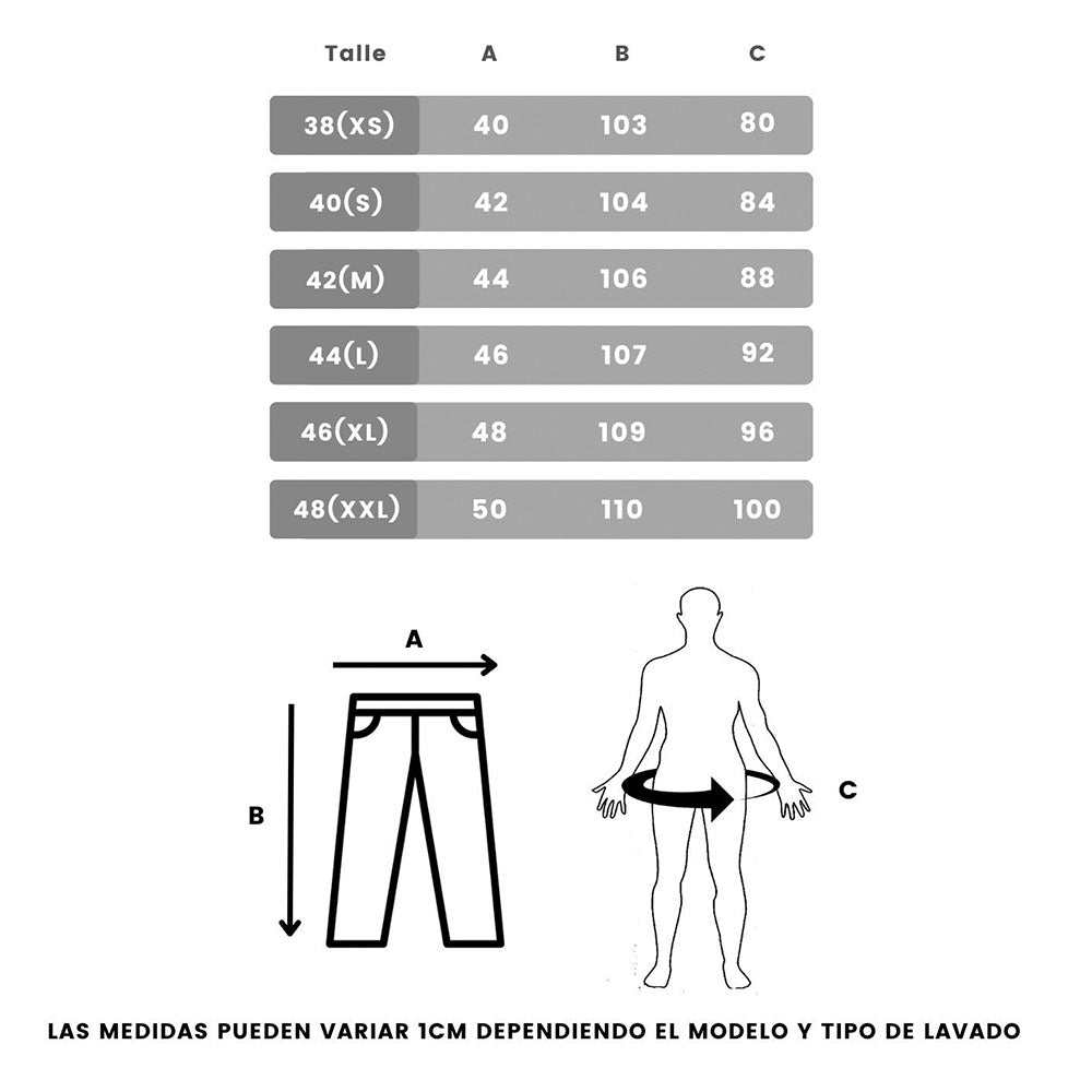 Jean Ultra Baggy Negro XXVI