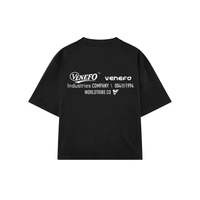 Remera VC Industries (Oversize) (Negra)