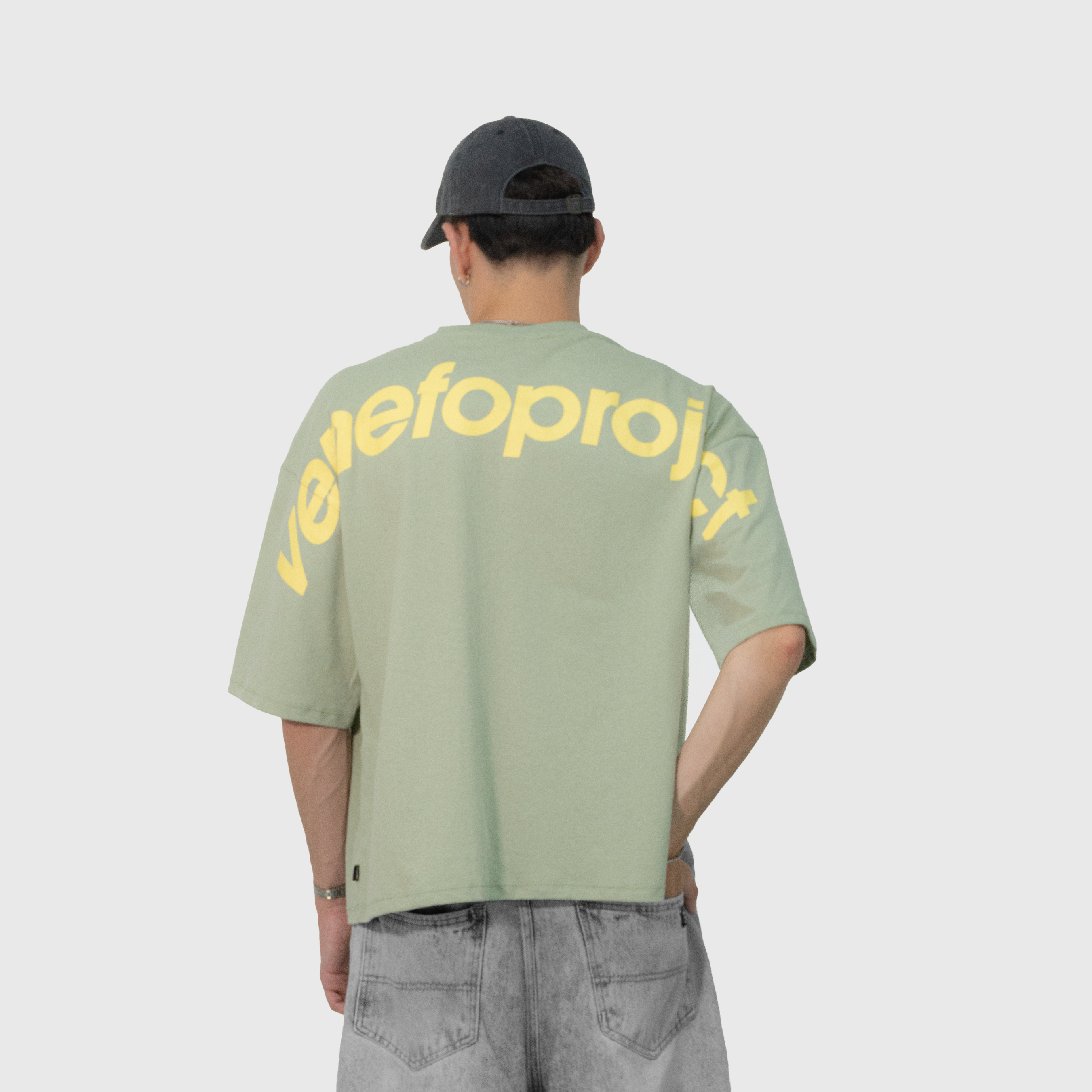 Remera VenefoProject (Oversize) (Verde)