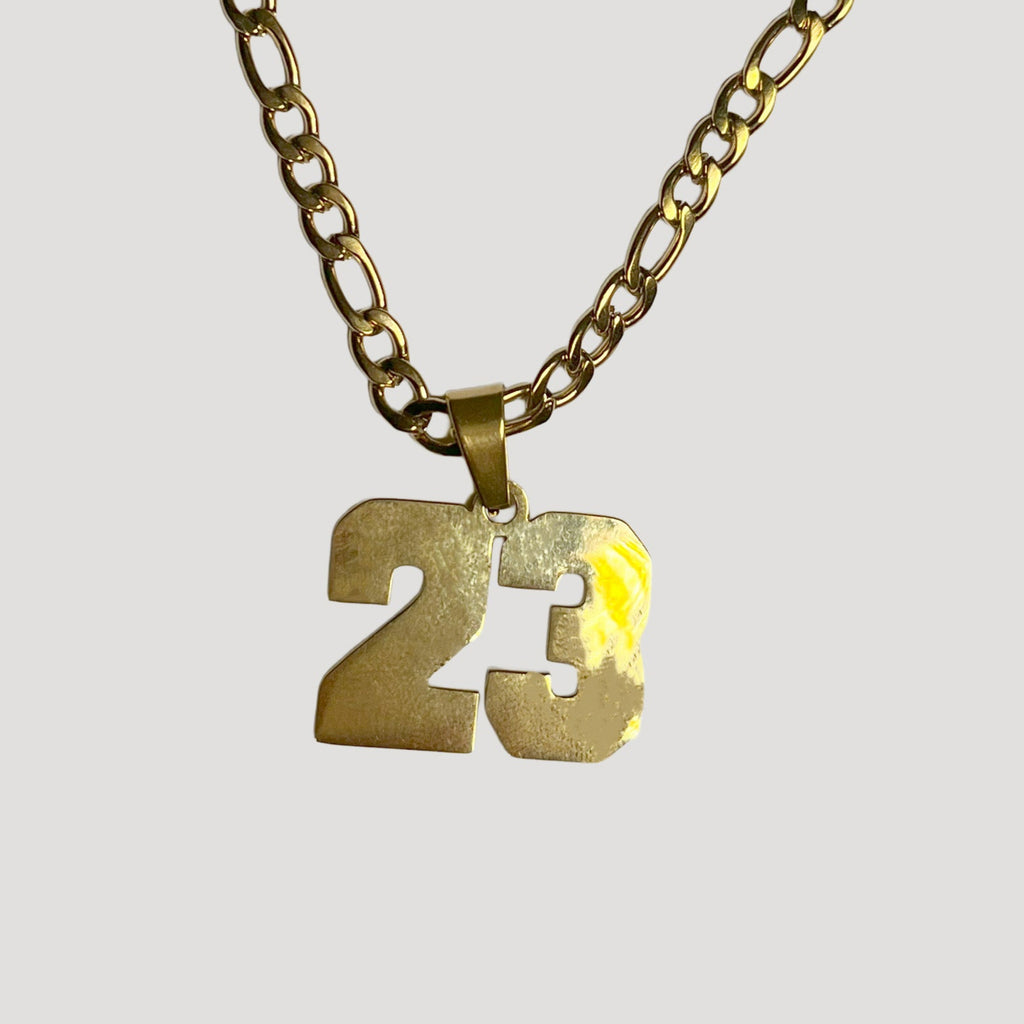 Collar 23 Acero Gold