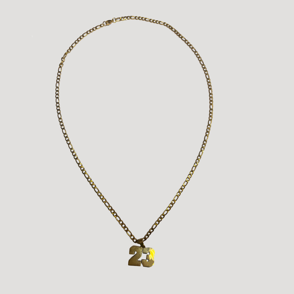 Collar 23 Acero Gold