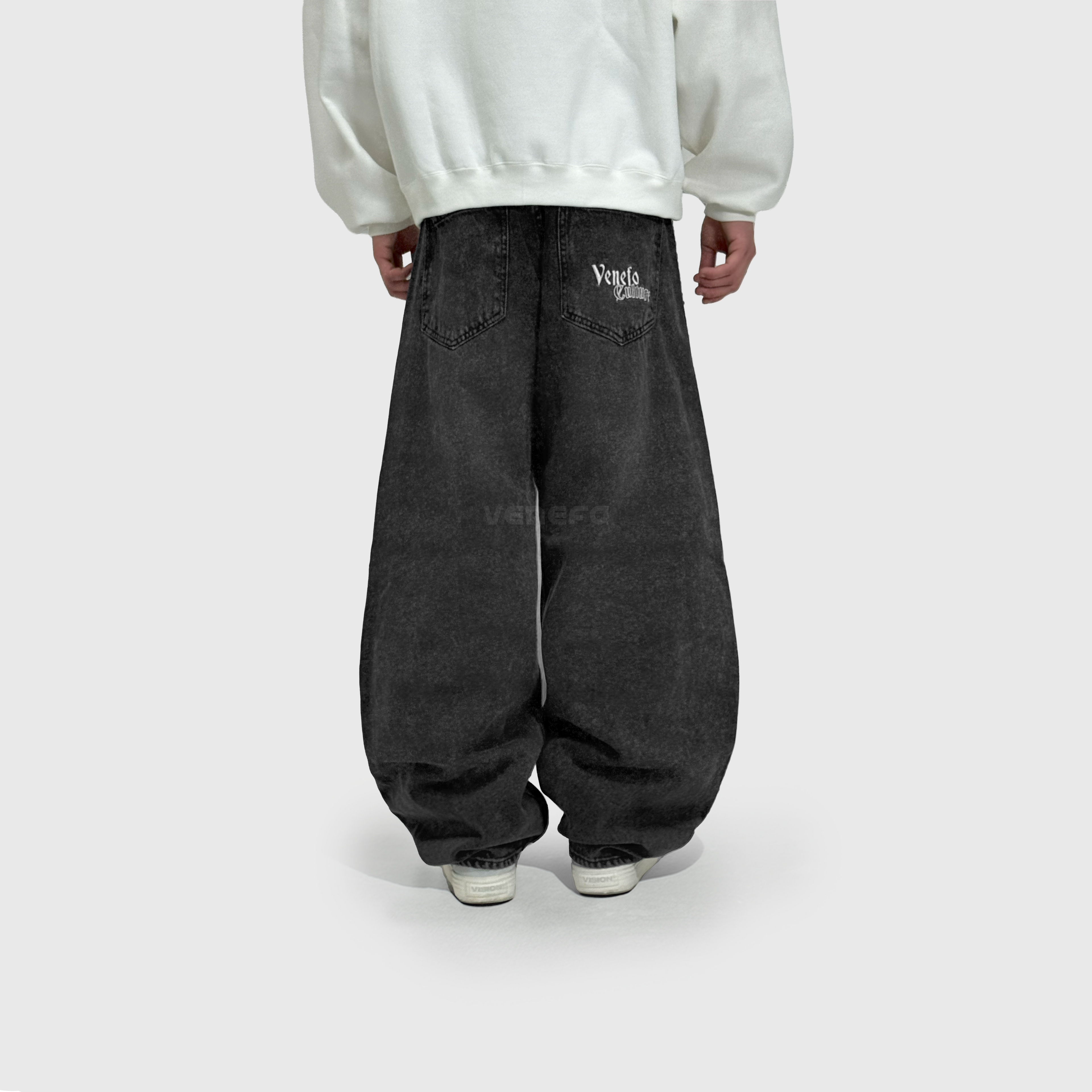 Jean Ultra Baggy Negro XIX