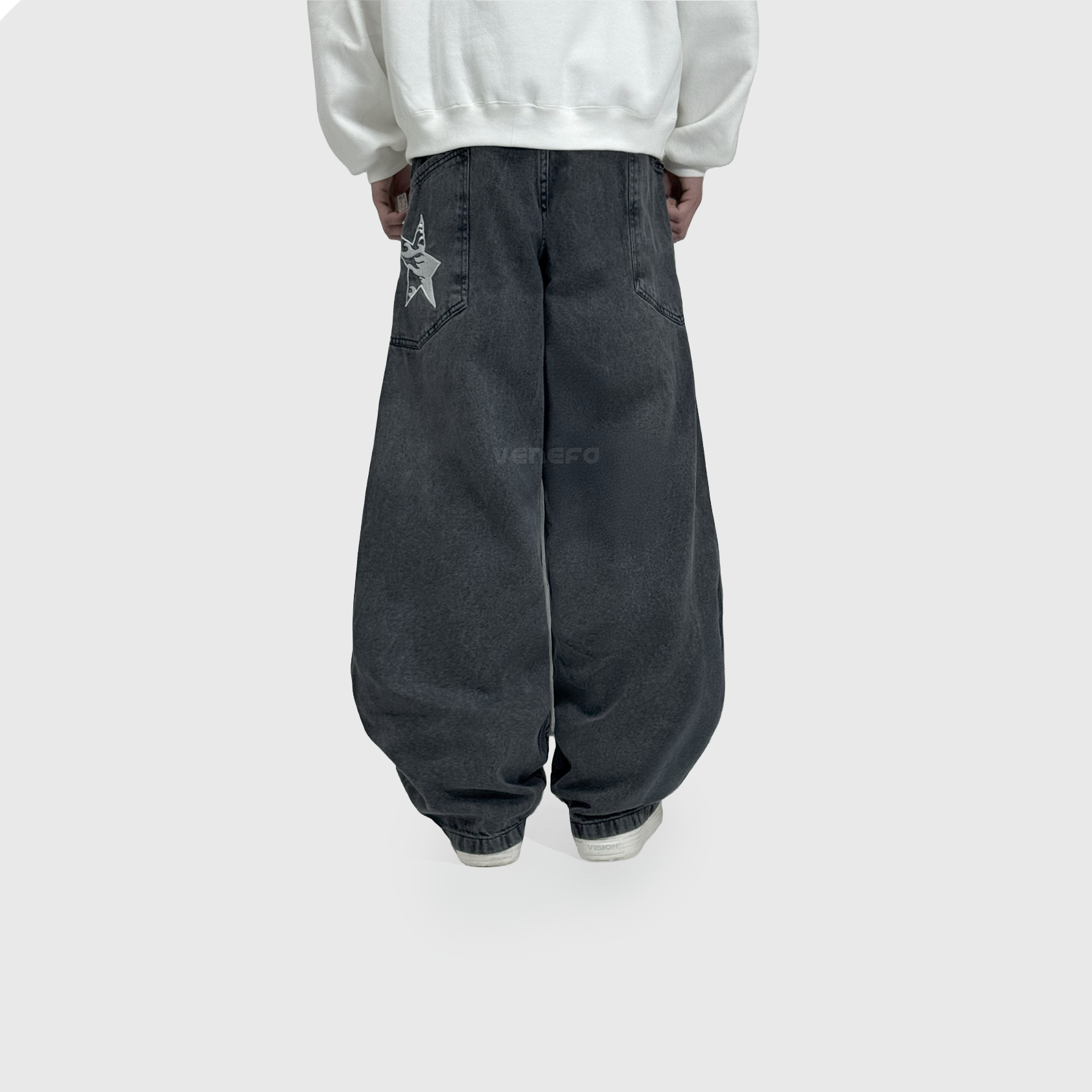 Jean Ultra Baggy Negro XX