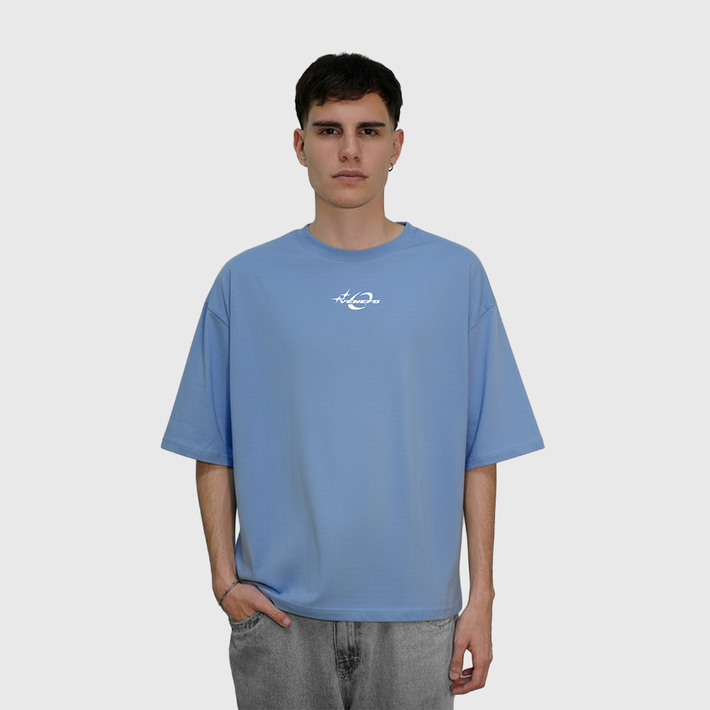 Remera Hc (Oversize) (Celeste)