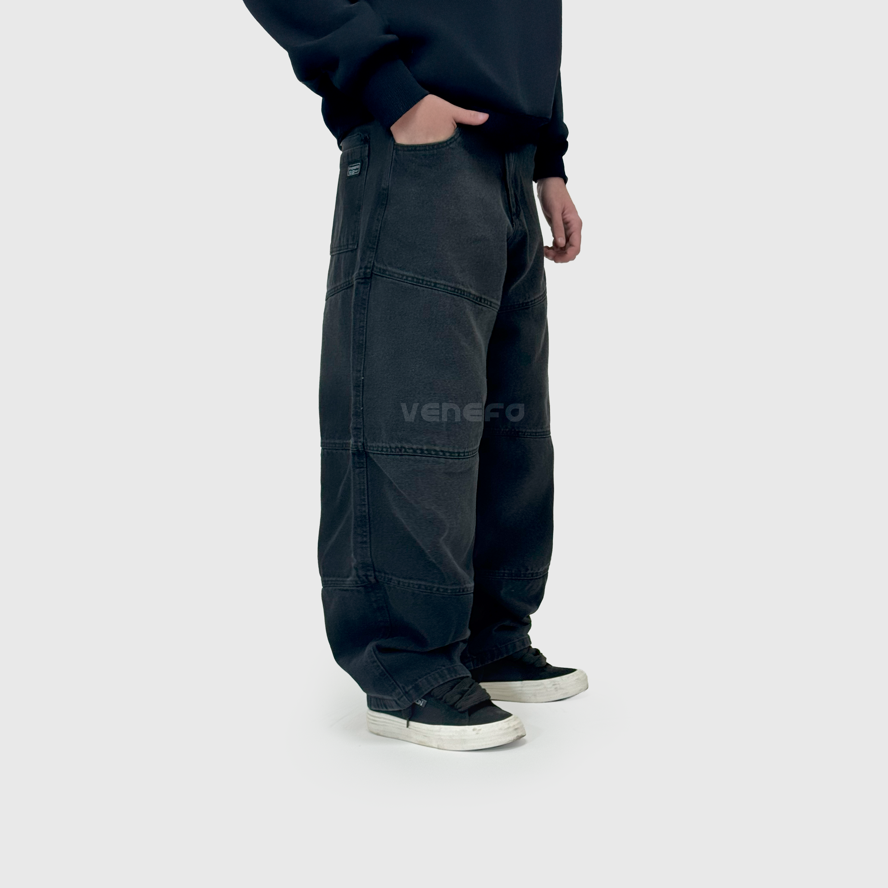 Jean Ultra Baggy Negro XV