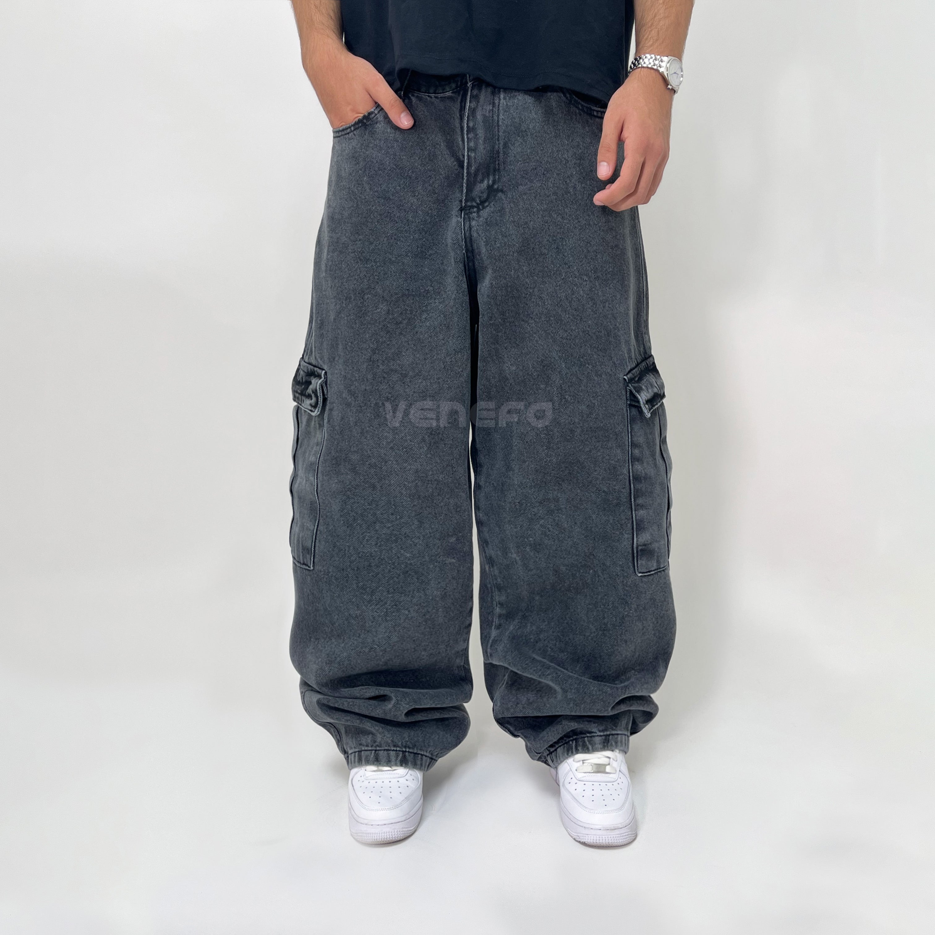 Jean Ultra Baggy Negro VII