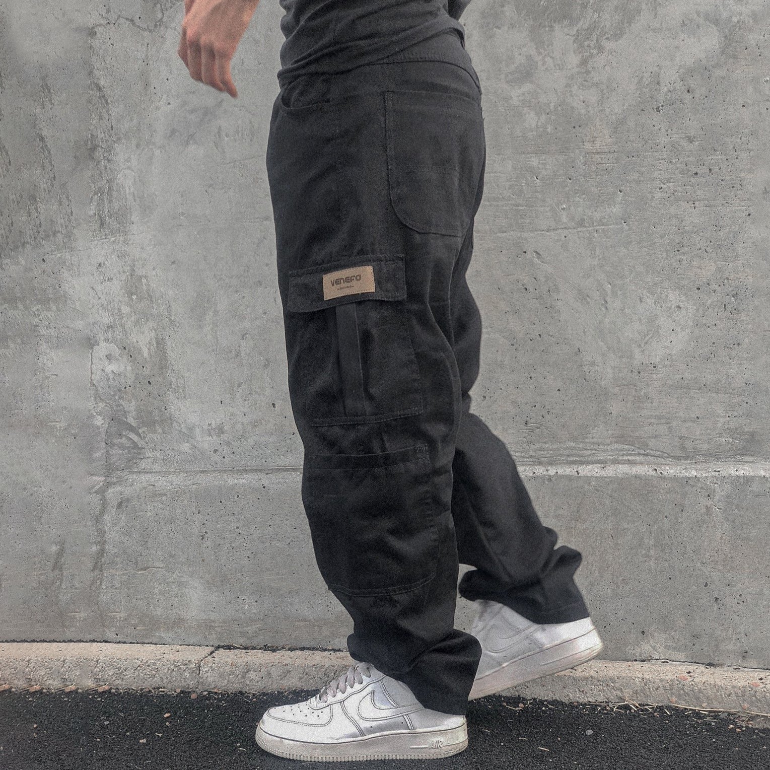 Pantalón Baggy Negro III (Edición Verano)