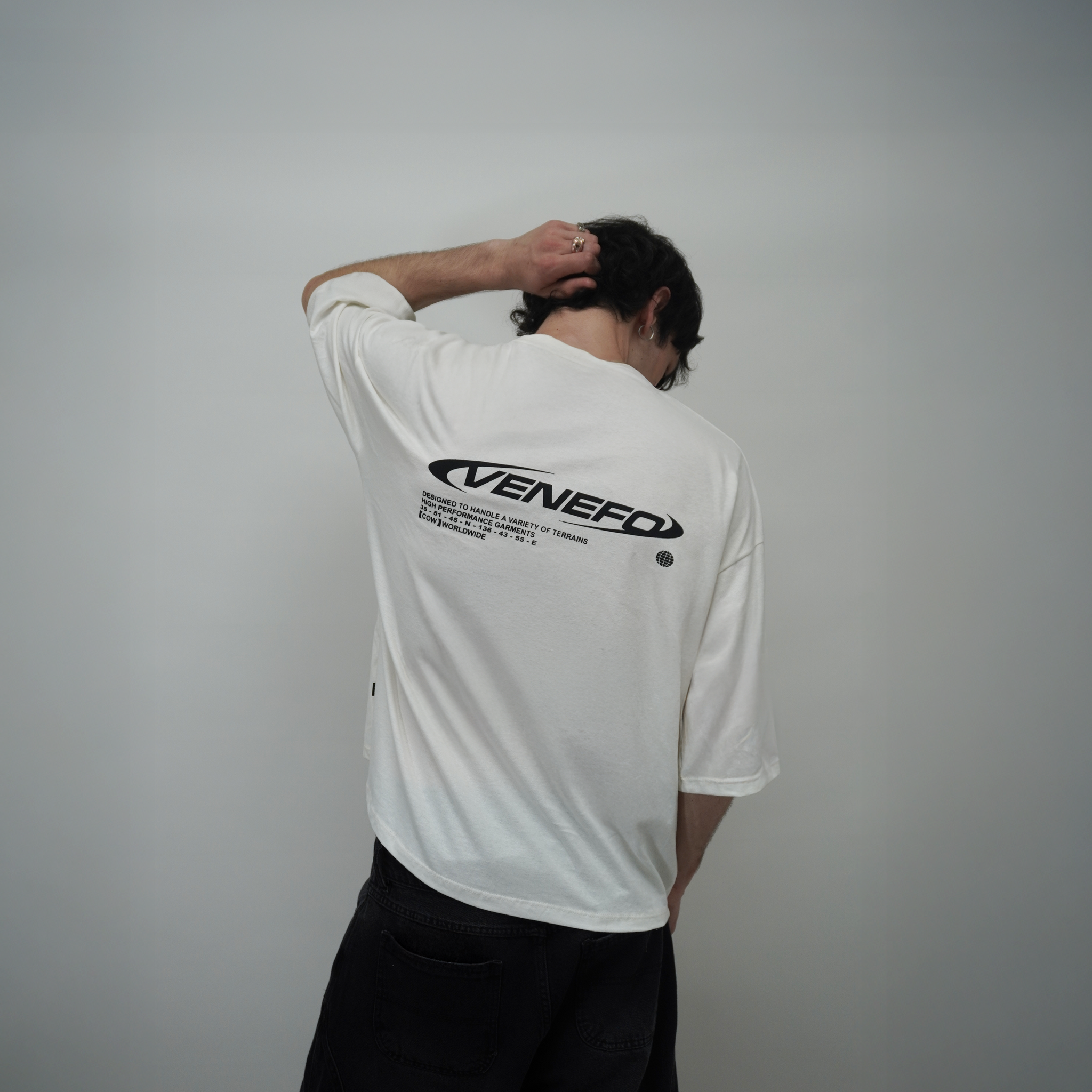 Remera (VENEFO) (Oversize) (Blanco)