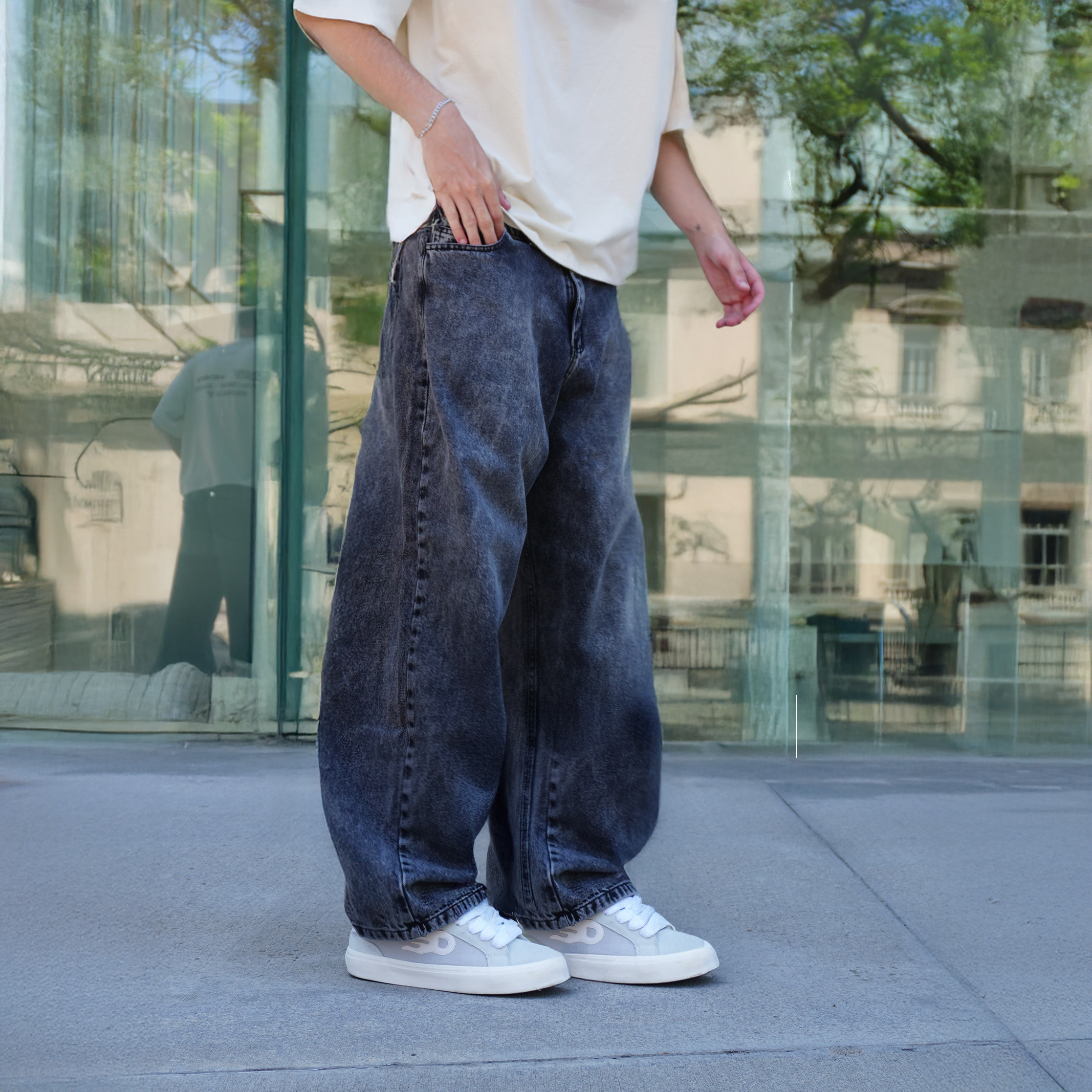 Jean Ultra Baggy Negro XXVI