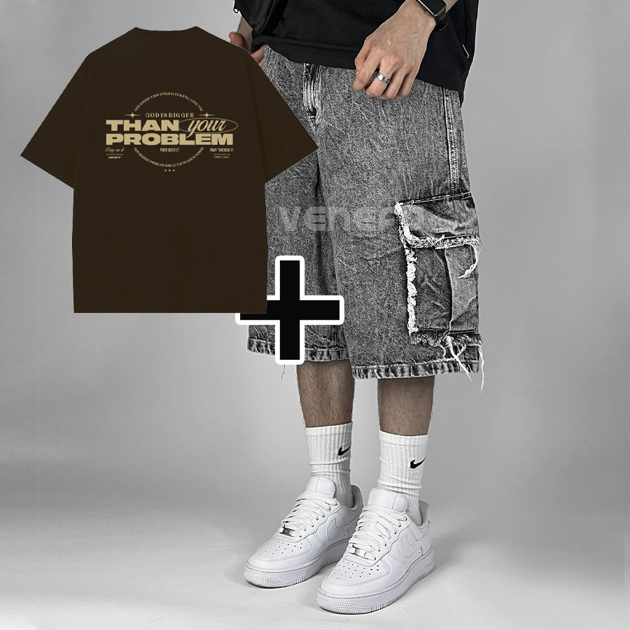Bermuda Negra III + Remera Forever