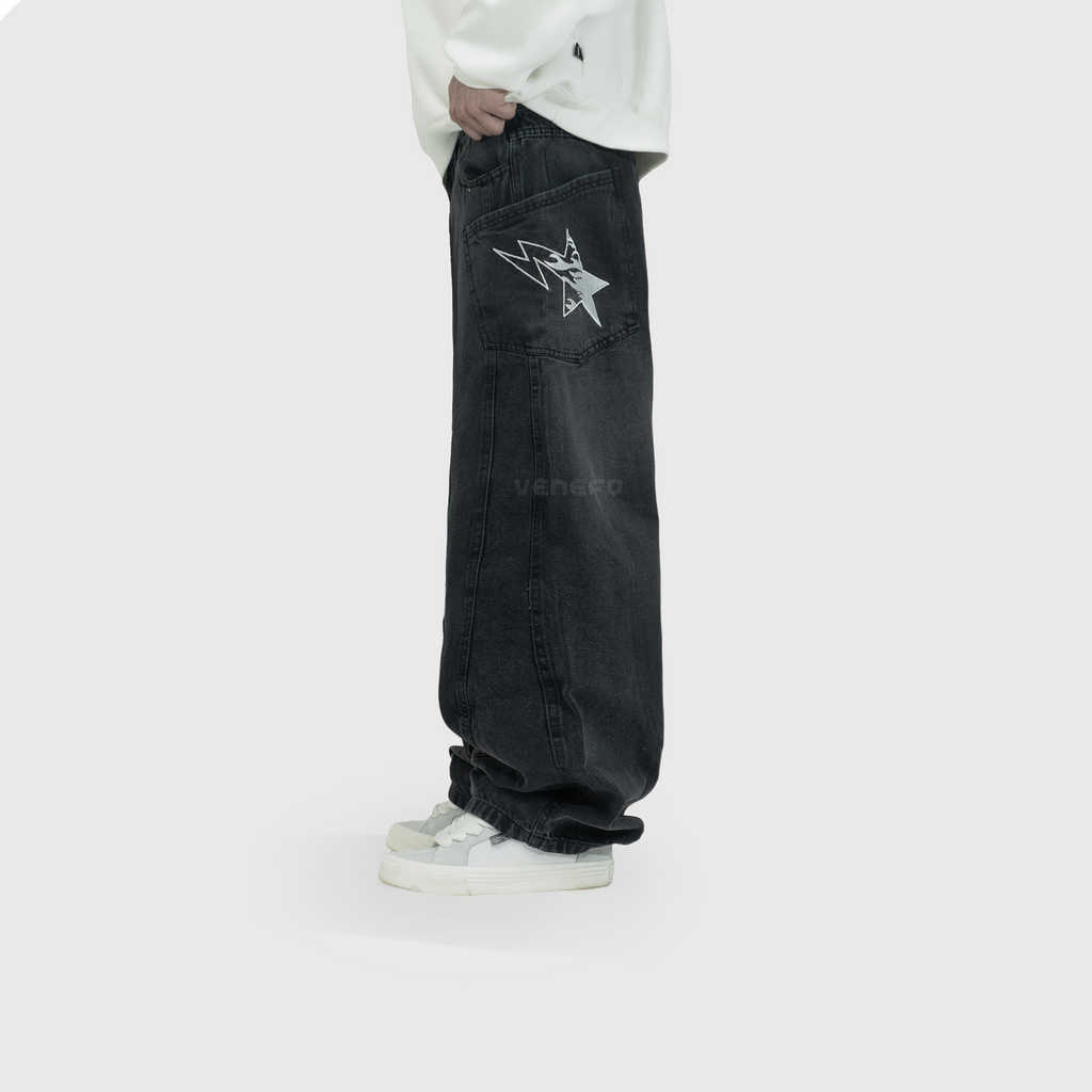 Jean Ultra Baggy Negro XX