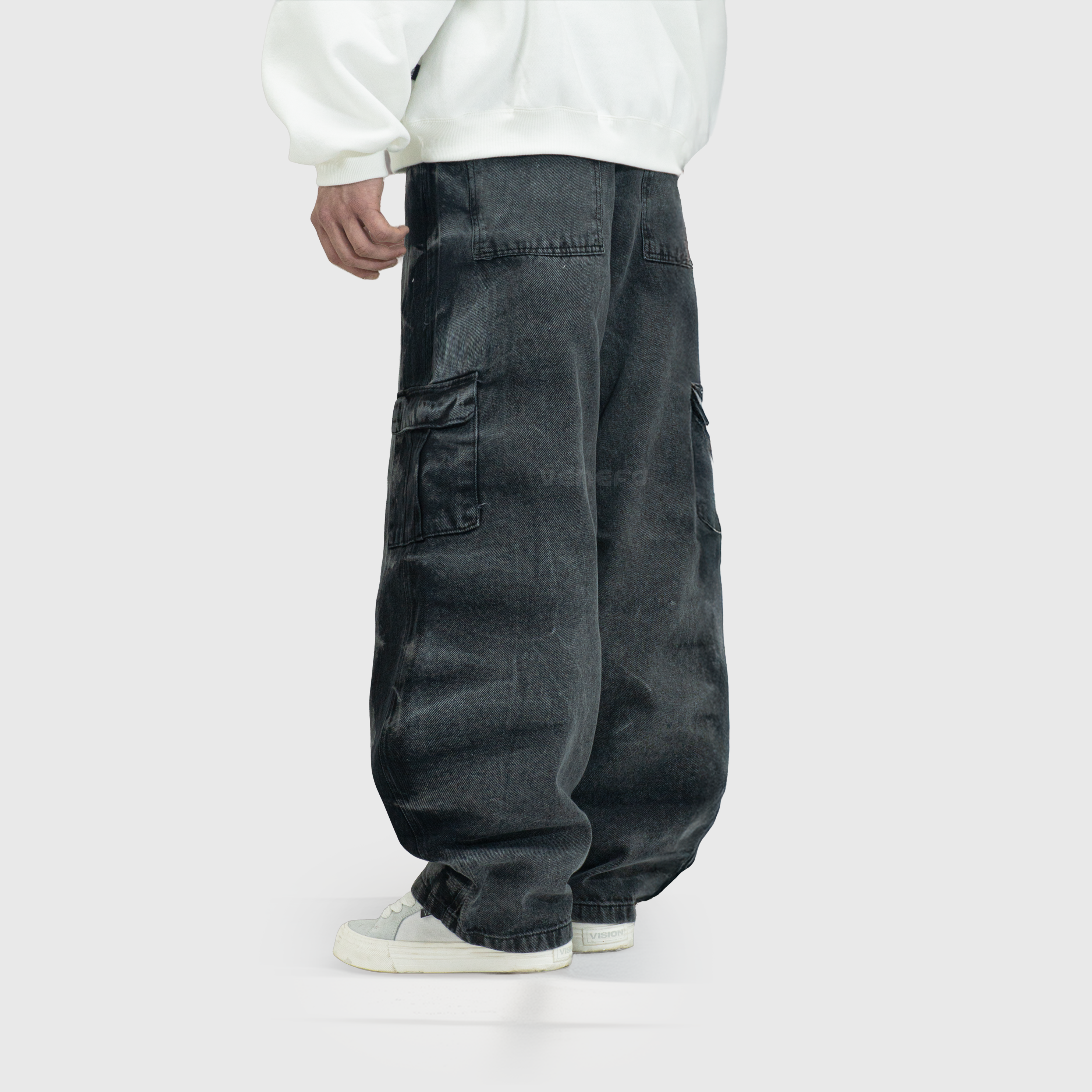 Jean Ultra Baggy Negro XVI