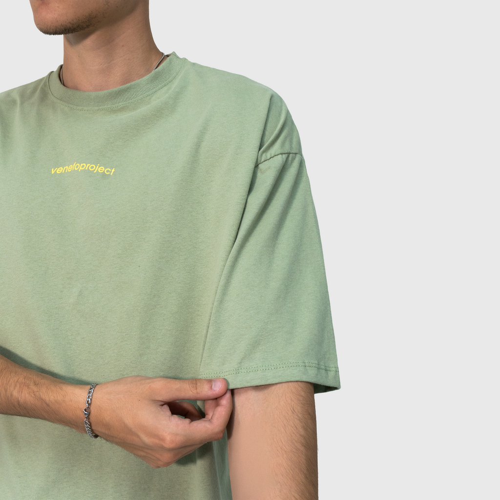 Remera VenefoProject (Oversize) (Verde)