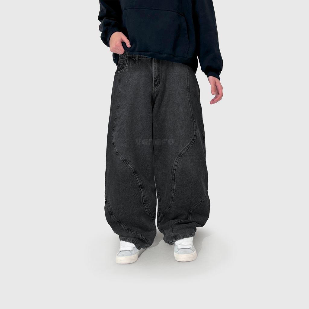 Jean Ultra Baggy Negro XVIII