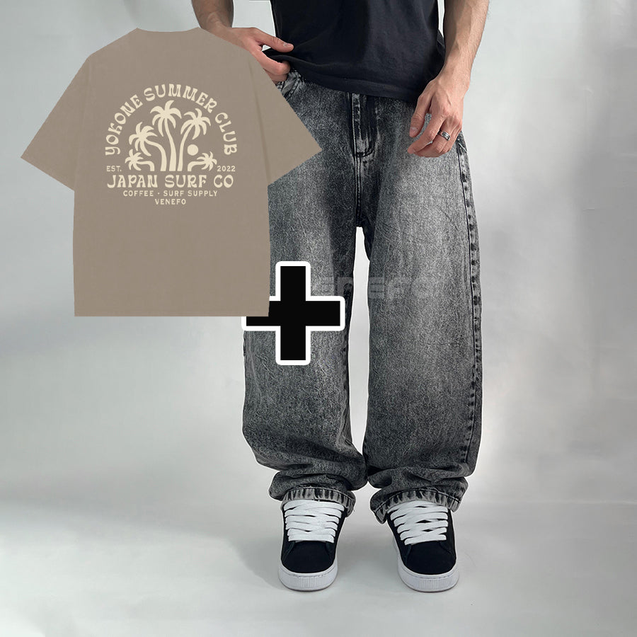 Jean Negro XIII + Remera Swag