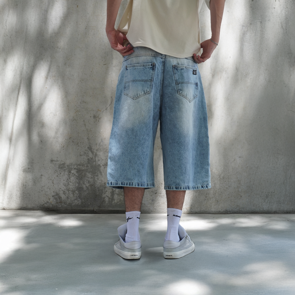 Bermuda Baggy 3/4 Denim I