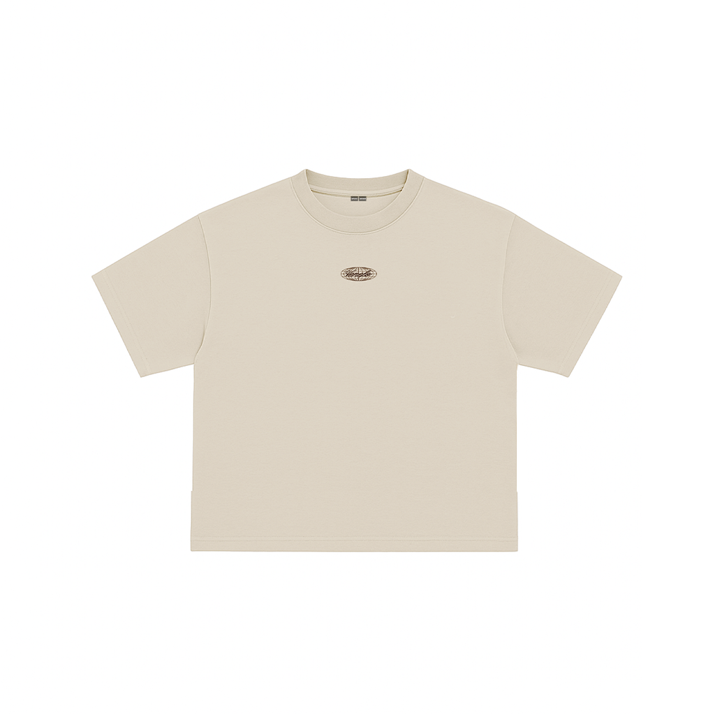 Remera Secret (Oversize) (Beige)