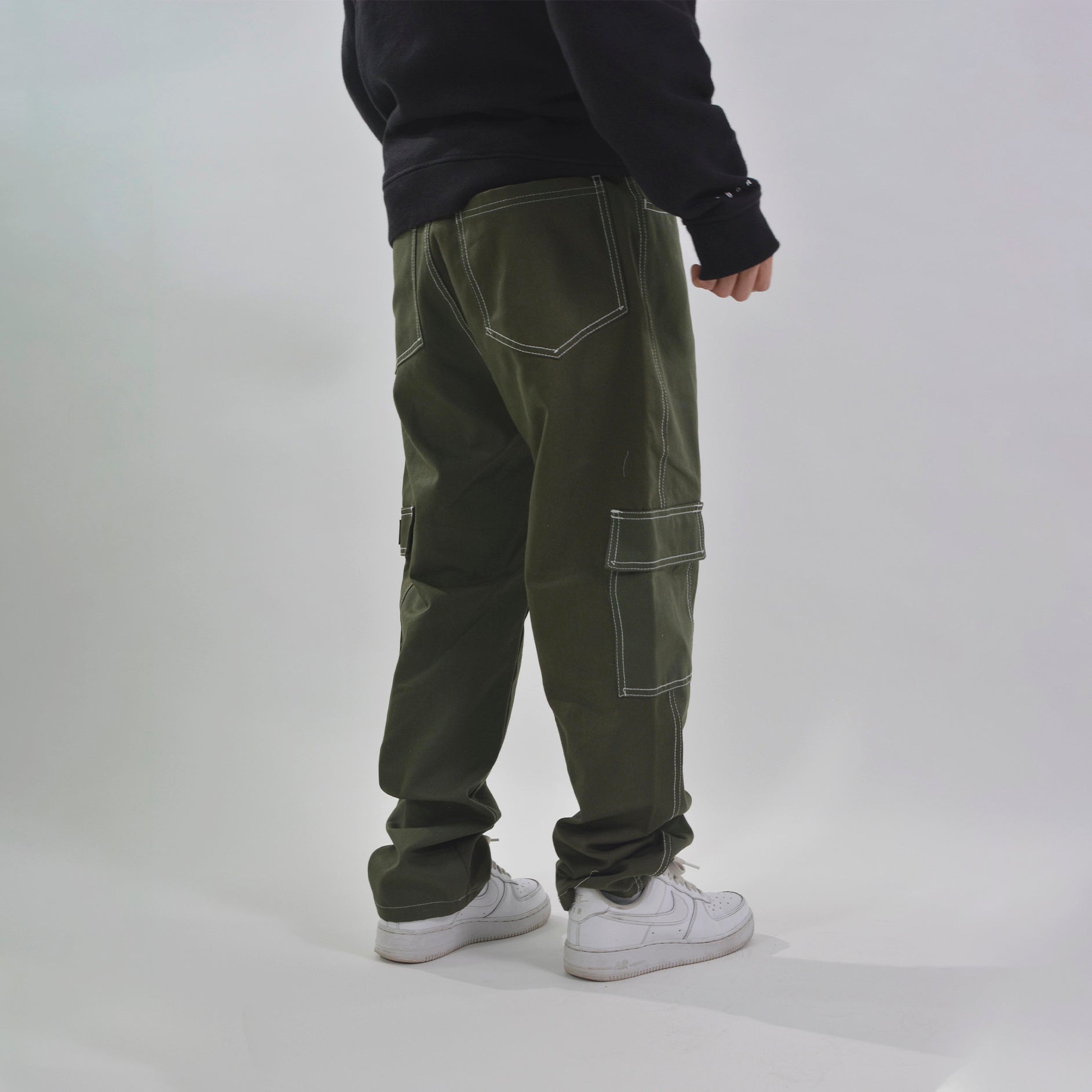 Pantalón Baggy Verde