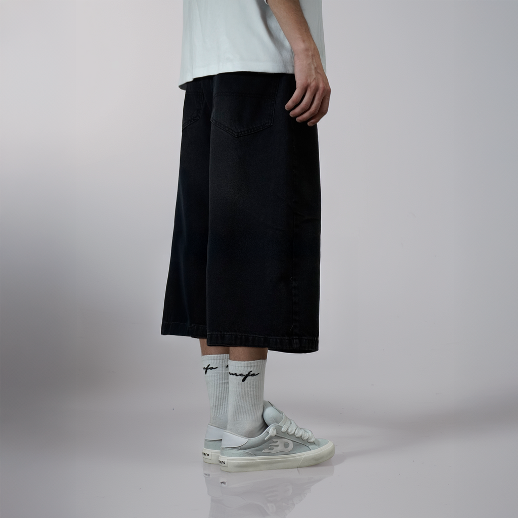 Bermuda Baggy 3/4 Negra I