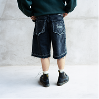 Bermuda Baggy Negra XII