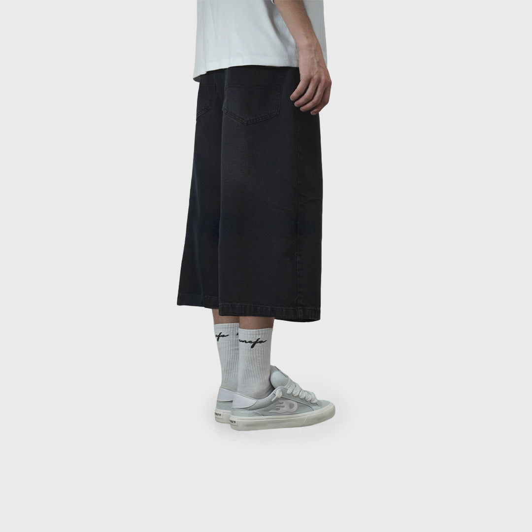 Bermuda Baggy 3/4 Negra I