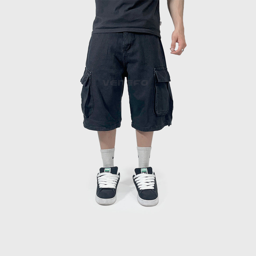 Bermuda Baggy Negra VI