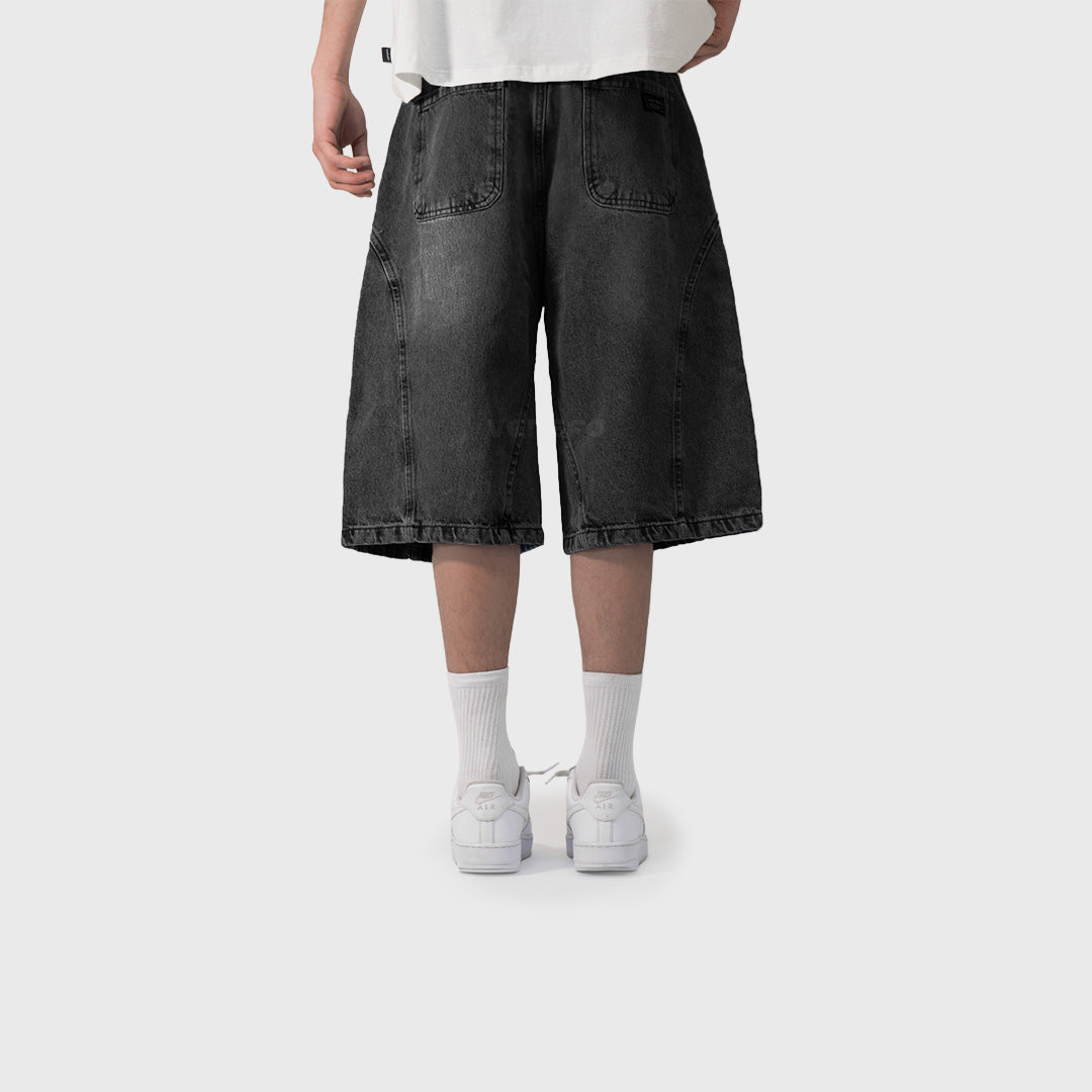 Bermuda Baggy Negra XVIII