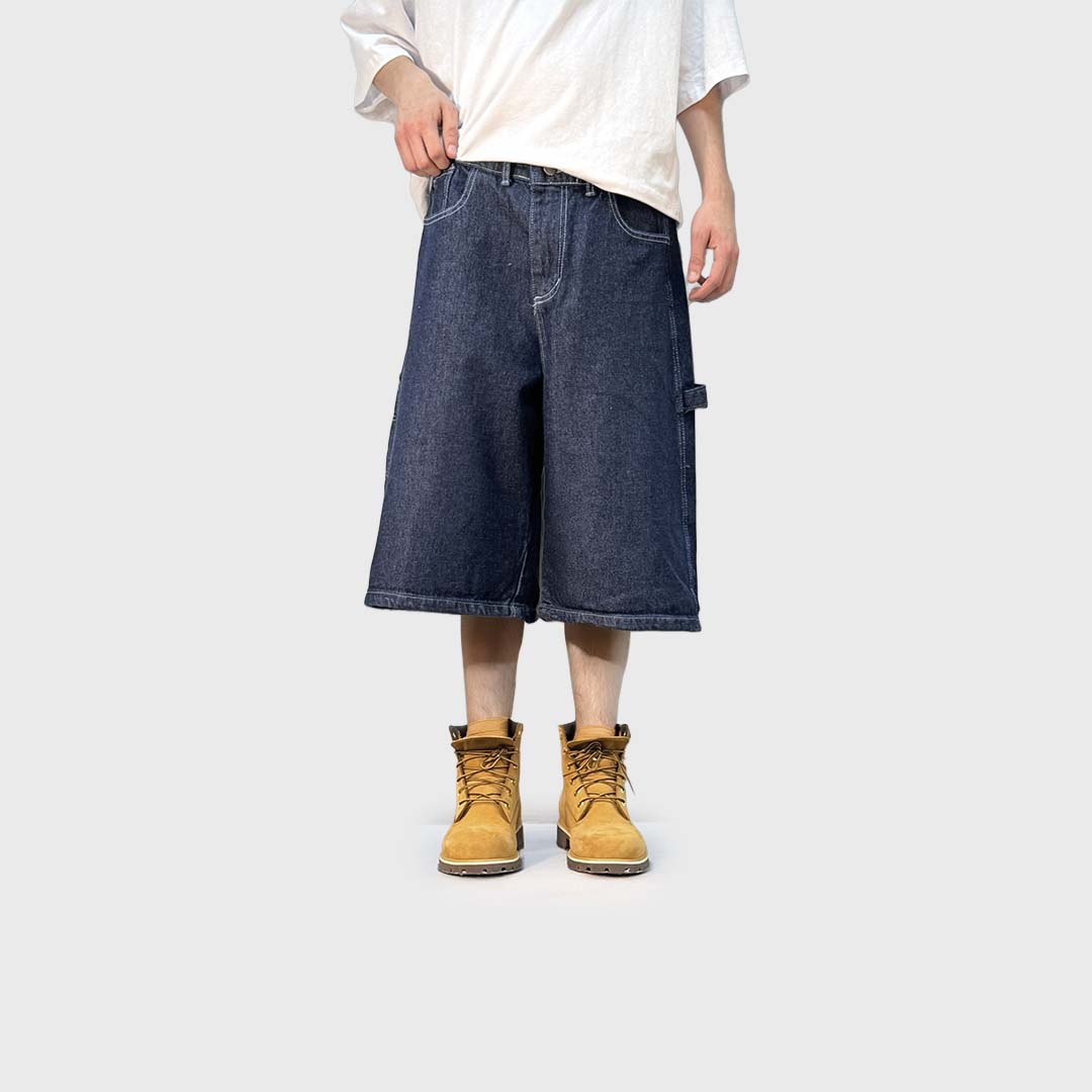 Bermuda Baggy Raw Denim I