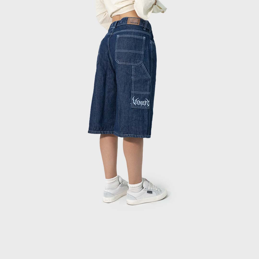 Bermuda Baggy Raw Denim I