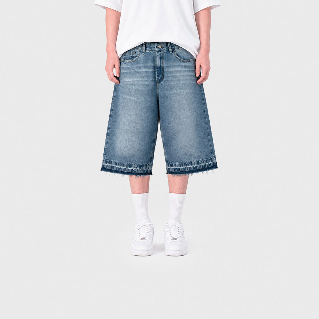 Bermuda Baggy Venefo Split (Denim)