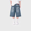 Bermuda Baggy Venefo Split (Denim)